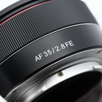 SAMYANG AF 35mm F2.8 FE レンズ ソニー Eマウント