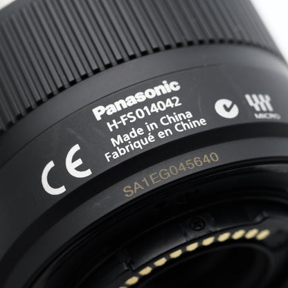 Panasonic 14-42mm F3.5-5.6 H-FS014042 レンズ パナソニック マイクロフォーサーズマウント