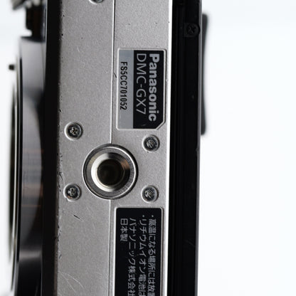 Panasonic LUMIX DMC-GX7 ミラーレス一眼 パナソニック マイクロフォーサーズ