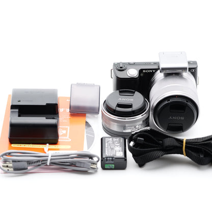 SONY NEX-5 ダブルレンズキット ミラーレス一眼 ソニー Eマウント