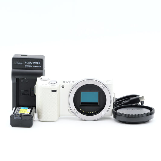 SONY NEX-5N ホワイト ミラーレス一眼 ソニー Eマウント