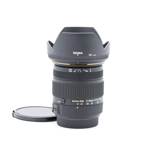 SIGMA 17-50mm F2.8 EX HSM レンズ ソニー Aマウント