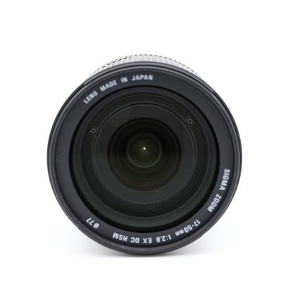 SIGMA 17-50mm F2.8 EX HSM レンズ ソニー Aマウント
