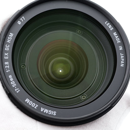 SIGMA 17-50mm F2.8 EX HSM レンズ ソニー Aマウント