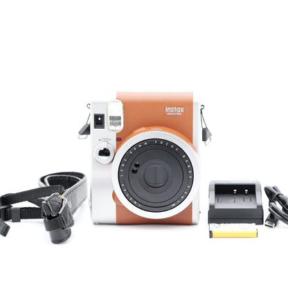 訳有品 FUJIFILM instax mini 90 ブラウン インスタントカメラ フジフイルム