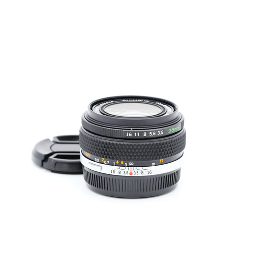 OLYMPUS G.ZUIKO AUTO-W 28mm F3.5 レンズ オリンパス OMマウント