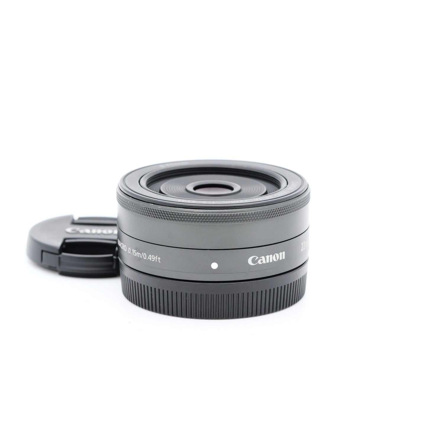 訳有品 CANON EF-M 22mm F2 STM レンズ キヤノン EF-Mマウント