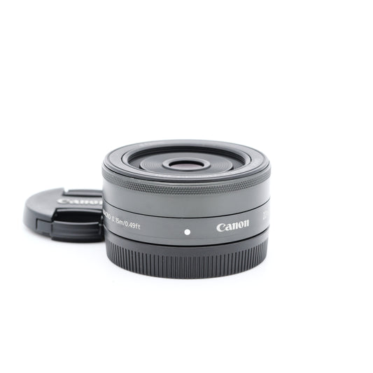 訳有品 CANON EF-M 22mm F2 STM レンズ キヤノン EF-Mマウント