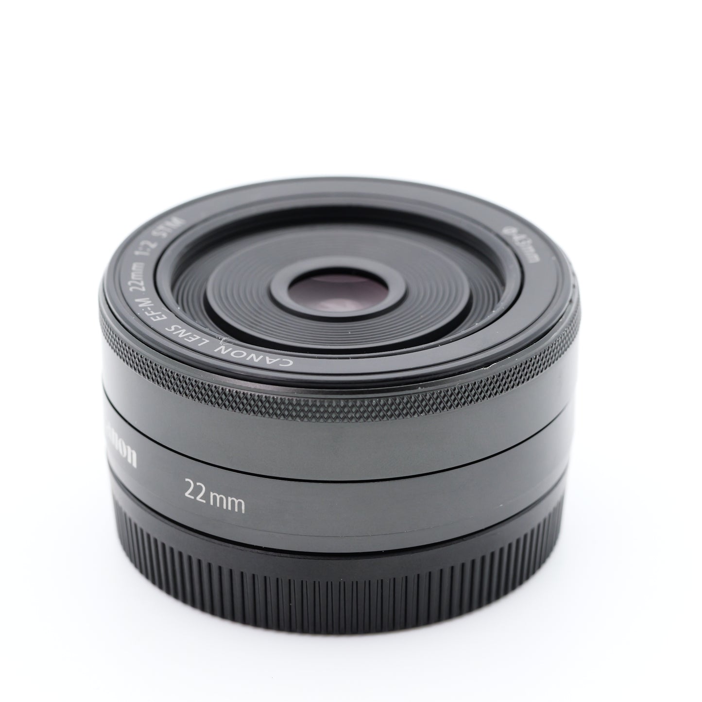 訳有品 CANON EF-M 22mm F2 STM レンズ キヤノン EF-Mマウント