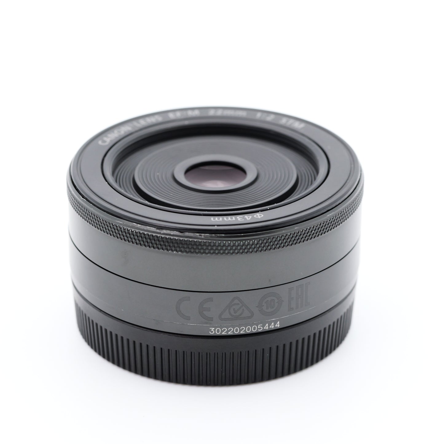 訳有品 CANON EF-M 22mm F2 STM レンズ キヤノン EF-Mマウント