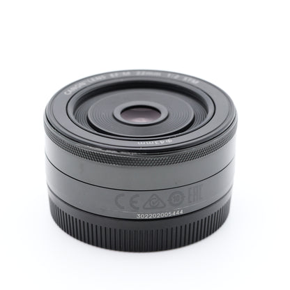 訳有品 CANON EF-M 22mm F2 STM レンズ キヤノン EF-Mマウント