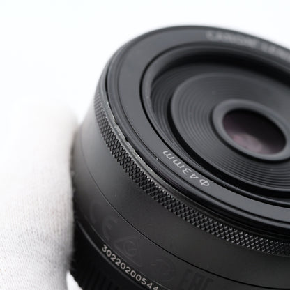 訳有品 CANON EF-M 22mm F2 STM レンズ キヤノン EF-Mマウント
