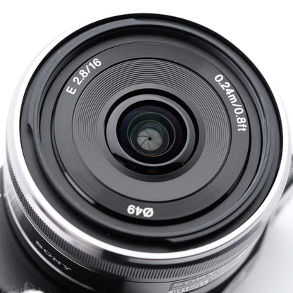 SONY NEX-5 E 16mm F2.8 ミラーレス一眼 ソニー Eマウント