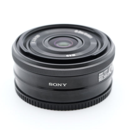 訳有品 SONY E 20mm F2.8 SEL20F28 レンズ ソニー Eマウント