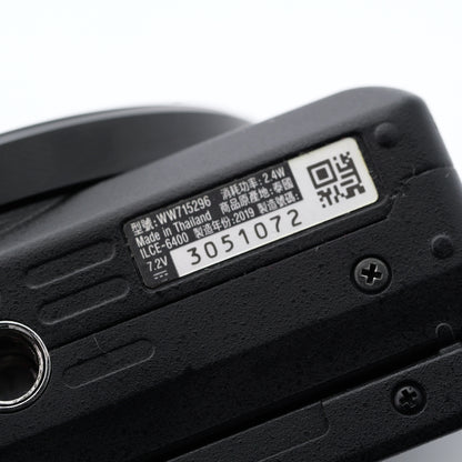 SONY α6400 ILCE-6400 ミラーレス一眼 ソニー Eマウント