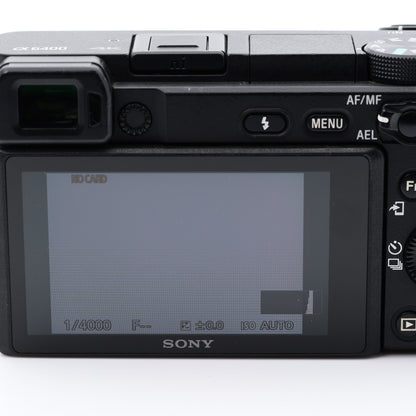 SONY α6400 ILCE-6400 ミラーレス一眼 ソニー Eマウント