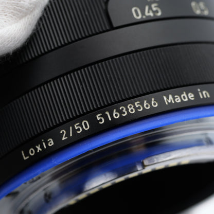 Carl Zeiss Loxia 50mm F2 レンズ ソニー Eマウント