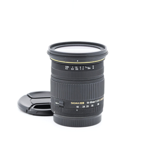 SIGMA 18-50mm F2.8 EX DC MACRO レンズ キヤノン EFマウント