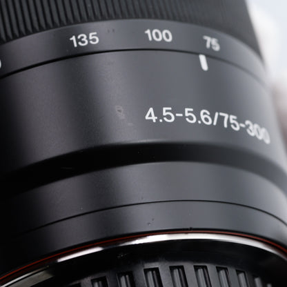 SONY 75-300mm F4.5-5.6 SAL75300 レンズ ソニー Aマウント