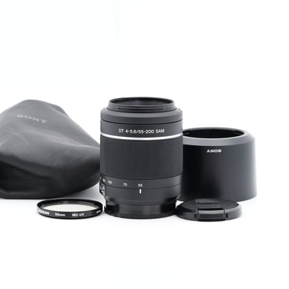 SONY DT 55-200mm F4-5.6 SAM SAL55200-2 レンズ ソニー Aマウント