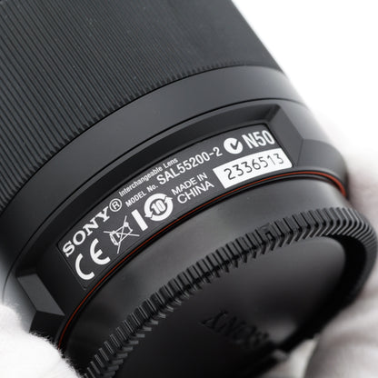 SONY DT 55-200mm F4-5.6 SAM SAL55200-2 レンズ ソニー Aマウント