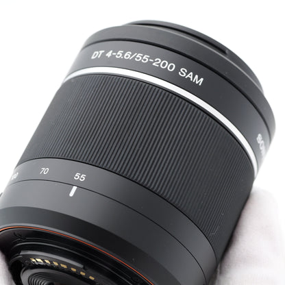 SONY DT 55-200mm F4-5.6 SAM SAL55200-2 レンズ ソニー Aマウント