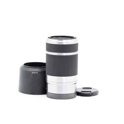訳有品 SONY E 55-210mm F4.5-6.3 OSS SEL55210 シルバー レンズ ソニー Eマウント