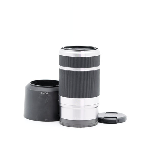 訳有品 SONY E 55-210mm F4.5-6.3 OSS SEL55210 シルバー レンズ ソニー Eマウント