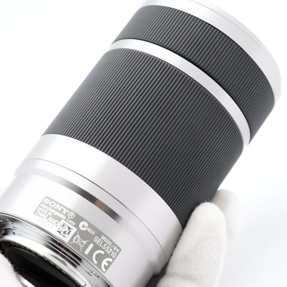 訳有品 SONY E 55-210mm F4.5-6.3 OSS SEL55210 シルバー レンズ ソニー Eマウント