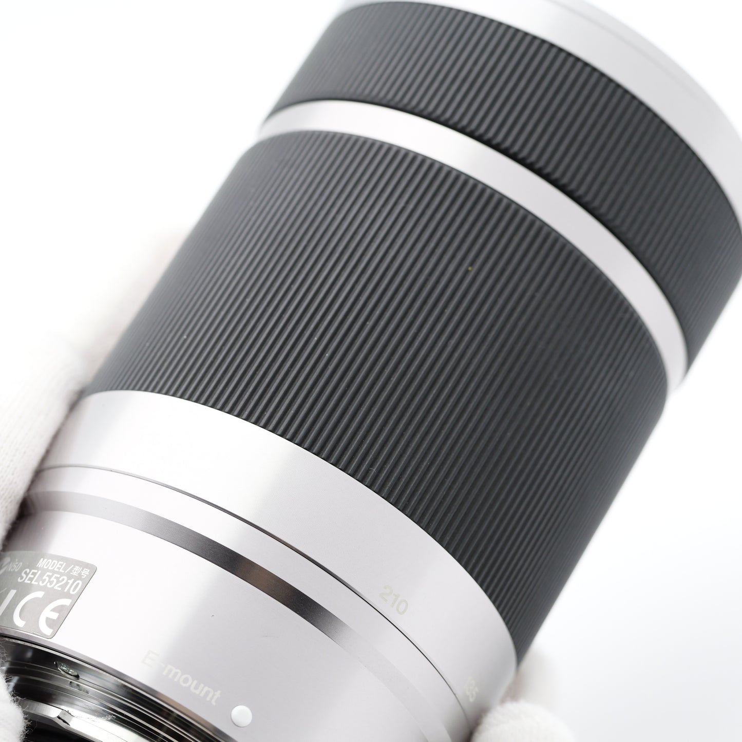訳有品 SONY E 55-210mm F4.5-6.3 OSS SEL55210 シルバー レンズ ソニー Eマウント