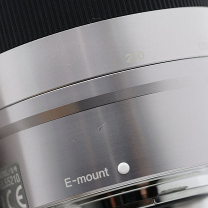 訳有品 SONY E 55-210mm F4.5-6.3 OSS SEL55210 シルバー レンズ ソニー Eマウント