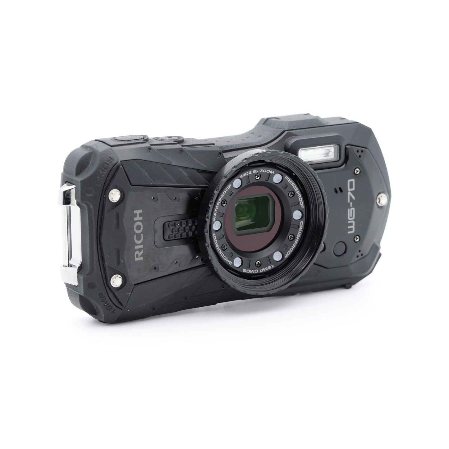 RICOH WG-70 ブラック コンパクトデジタルカメラ リコー