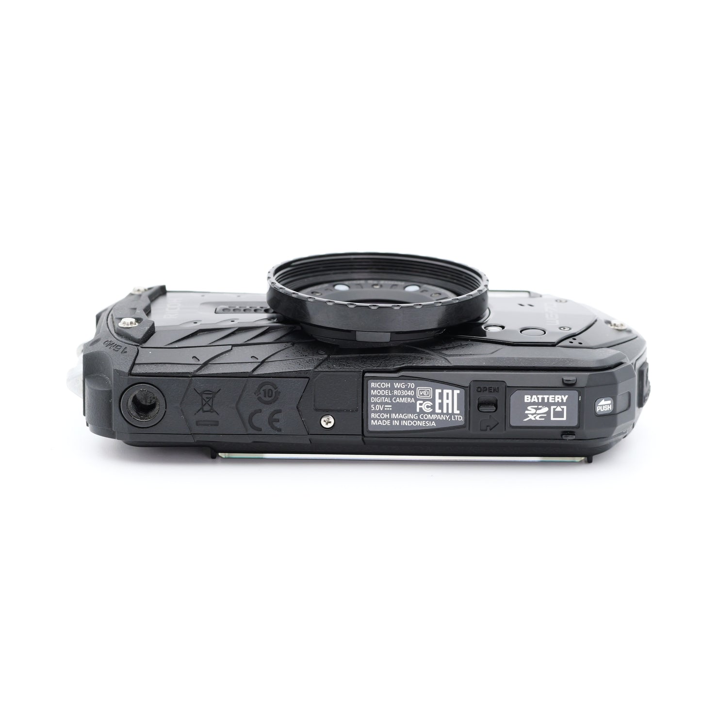 RICOH WG-70 ブラック コンパクトデジタルカメラ リコー