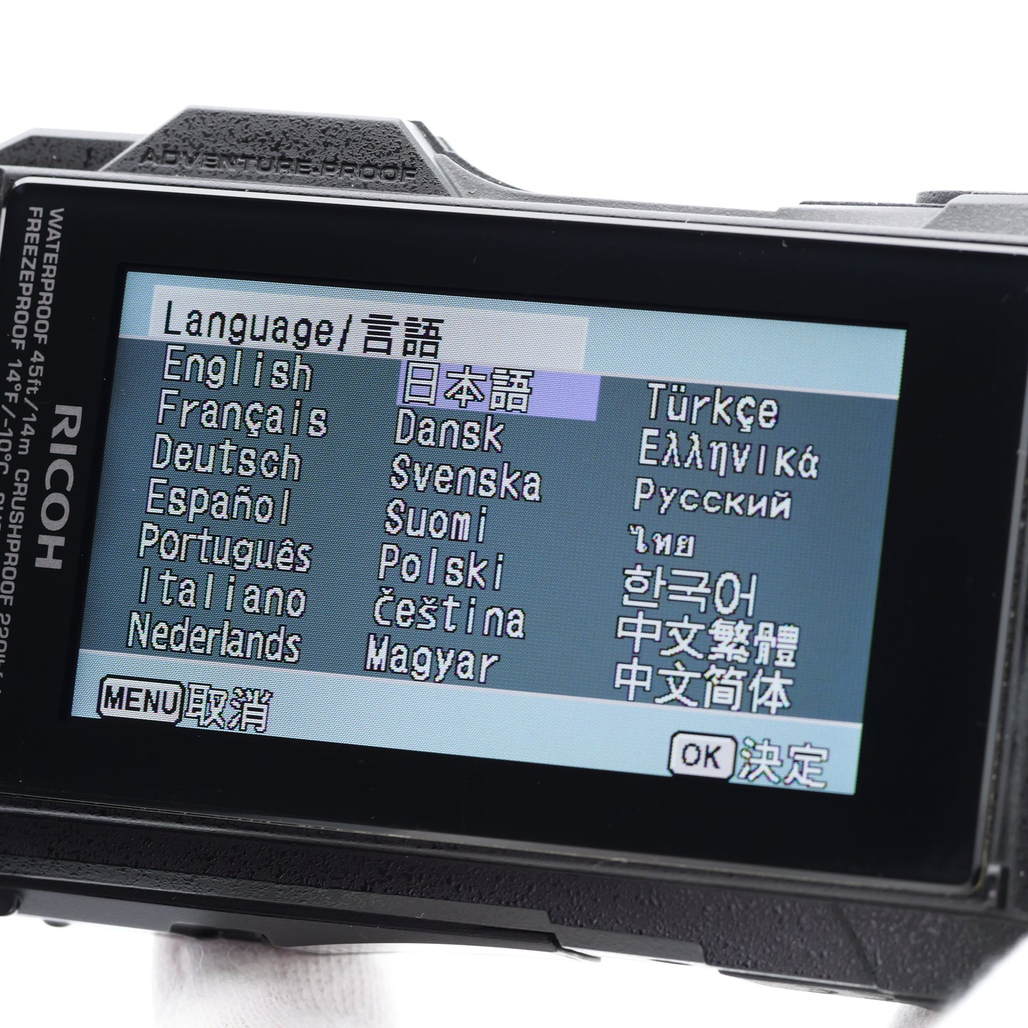 RICOH WG-70 ブラック コンパクトデジタルカメラ リコー