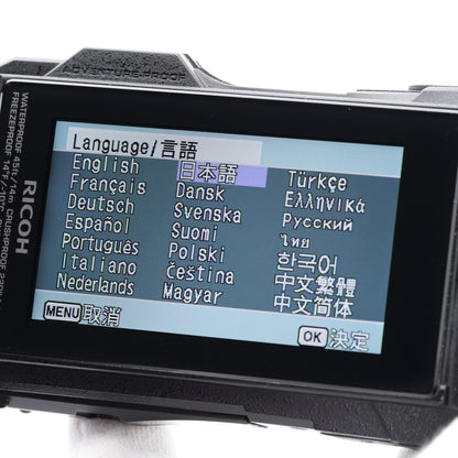 RICOH WG-70 ブラック コンパクトデジタルカメラ リコー