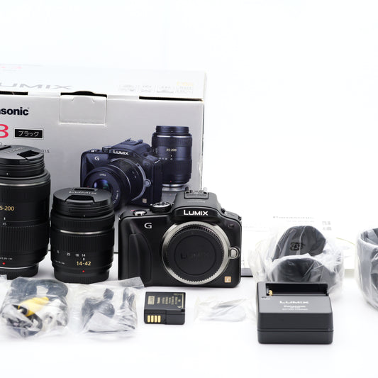 Panasonic LUMIX DMC-G3 ダブルズームキット ミラーレス一眼 パナソニック マイクロフォーサーズ