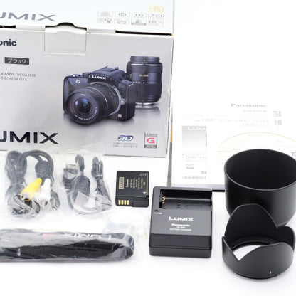 Panasonic LUMIX DMC-G3 ダブルズームキット ミラーレス一眼 パナソニック マイクロフォーサーズ