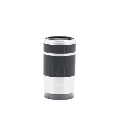 ジャンク SONY E 55-210mm F4.5-6.3 OSS SEL55210 シルバー レンズ ソニー Eマウント