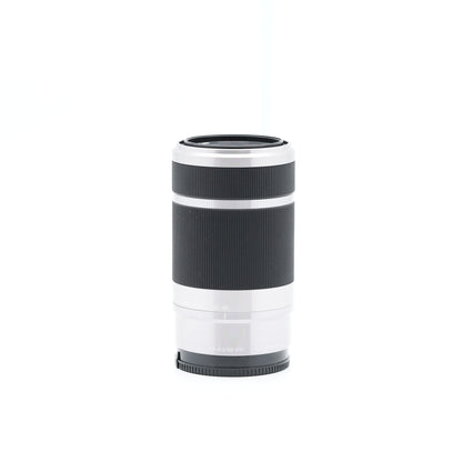 ジャンク SONY E 55-210mm F4.5-6.3 OSS SEL55210 シルバー レンズ ソニー Eマウント