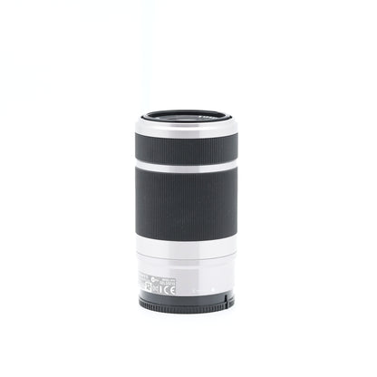ジャンク SONY E 55-210mm F4.5-6.3 OSS SEL55210 シルバー レンズ ソニー Eマウント