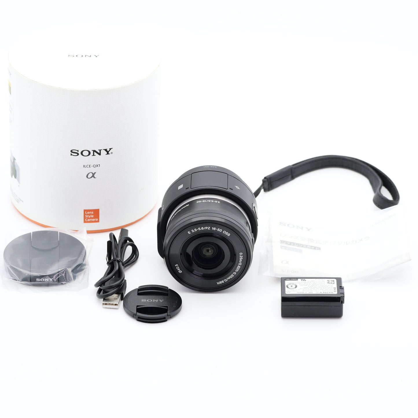 SONY ILCE-QX1L E PZ 16-50mm F3.5-5.6 ミラーレス一眼 ソニー Eマウント