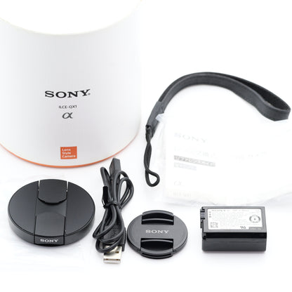 SONY ILCE-QX1L E PZ 16-50mm F3.5-5.6 ミラーレス一眼 ソニー Eマウント