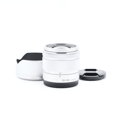 Panasonic 35-100mm F4-5.6 H-FS35100 シルバー レンズ パナソニック マイクロフォーサーズ