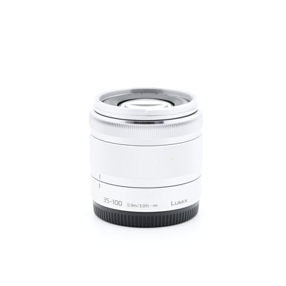 Panasonic 35-100mm F4-5.6 H-FS35100 シルバー レンズ パナソニック マイクロフォーサーズ