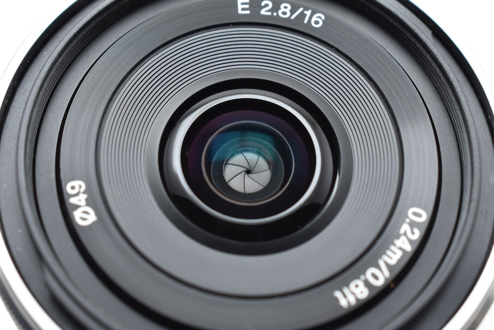 SONY E 16mm F2.8 SEL16F28 レンズ ソニー Eマウント