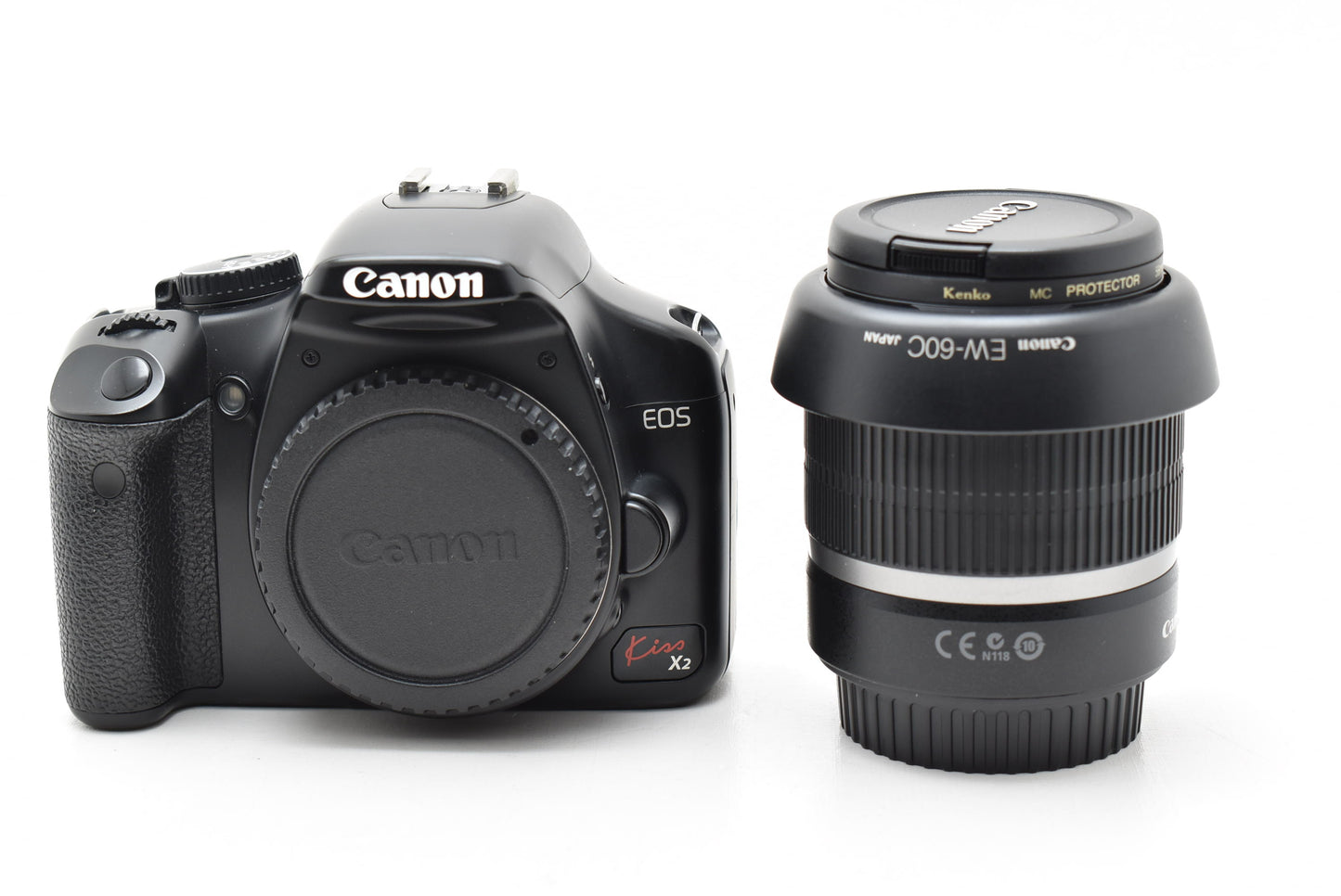 Canon EOS Kiss X2 EF-S 18-55mm F3.5-5.6 デジタル一眼レフ キヤノン EF/EF-Sマウント