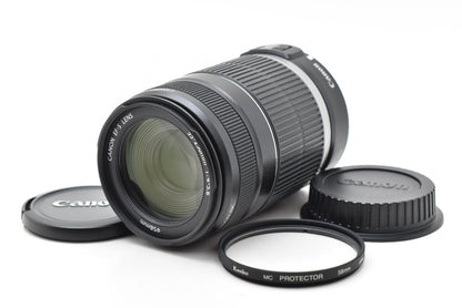 Canon EF-S 55-250mm F4-5.6 IS レンズ キヤノン EF-Sマウント