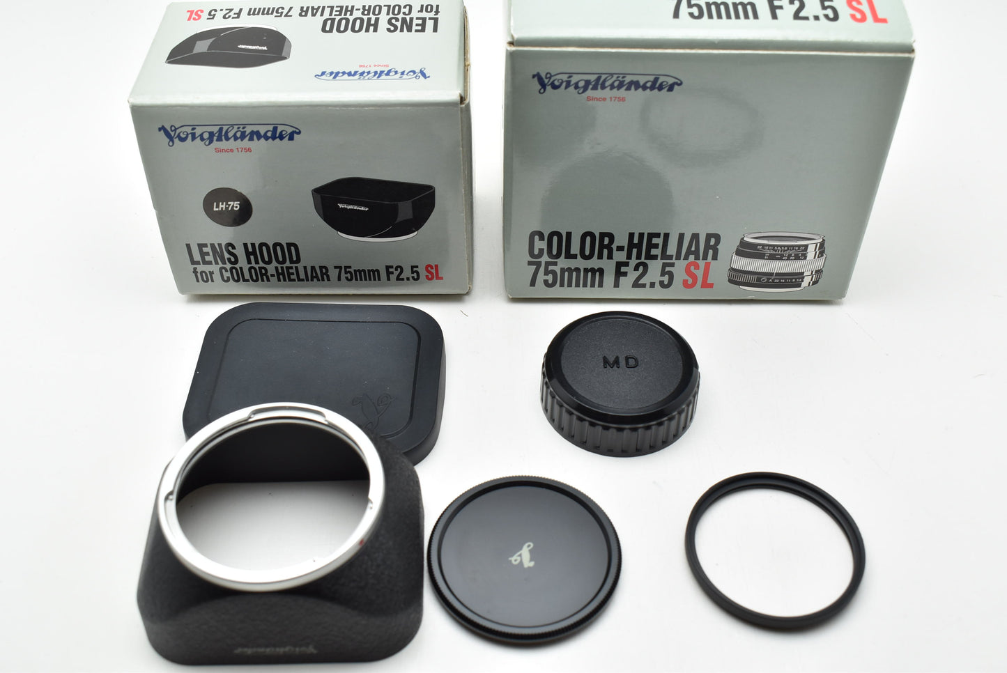 Voigtlander COLOR-HELIAR 75mm F2.5 SL レンズ ミノルタ MDマウント