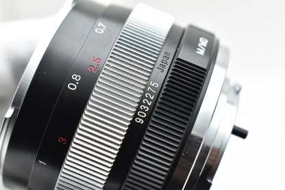 Voigtlander COLOR-HELIAR 75mm F2.5 SL レンズ ミノルタ MDマウント