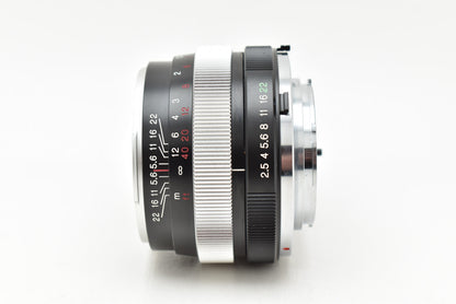 Voigtlander COLOR-HELIAR 75mm F2.5 SL レンズ ミノルタ MDマウント